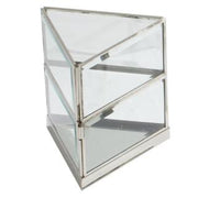 Lanterna triangolo silver cm13x11h14