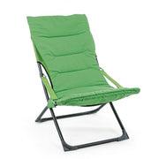 Sdraio pieghevole Relax imbottita SFOD Verde 60x90xh86 cm
