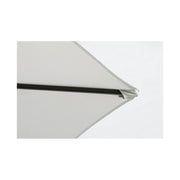 Ombrellone da giardino con braccio a 360°Texas cm 300x h260 Antracite-Natural