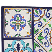 Paravento stampa 3 ante maioliche cm 120,6x2,5xh180,6x2,5xh180