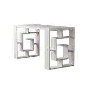 Scrivania Labirent Bianca 140x60x75 cm