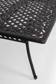 Tavolo da esterno Ivrea rettangolare antracite cm 107 x 213