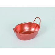 Bacinella ovale per presepe in blister 6x h2 cm