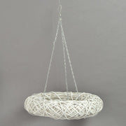 Coroncina pensile bianca cmø50h12