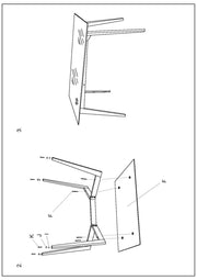 Tavolo legno rettangolare 120x80x74h cm