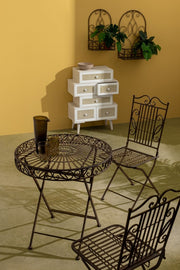 4x P.Fiore Parete Melanie Rett Marrone S