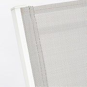 Sedia pieghevole Hilde bianca  da esterno