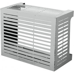 Copricondizionatore in alluminio bianco L86 x P44 x H68 cm - Resistente per esterno