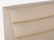 Poltrona angolo beige in legno stile design