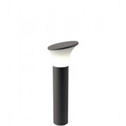 Lampada da esterno in alluminio pressofuso con diffusore opalino - Altezza max 160mm - IP44 grafite