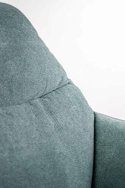 Poltrona in polipropilene acquamarina 85 cm x 74 cm H. 86 cm