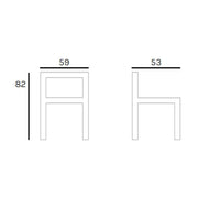 Sedia Lovely in Polipropilene Verde Oliva L59 x P53 x H82 cm