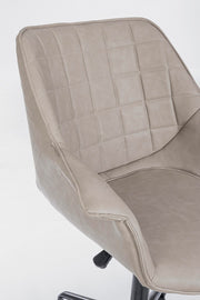 Poltrona da ufficio tortora Joshua