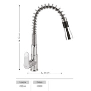 Miscelatore Hena con funzione pull down