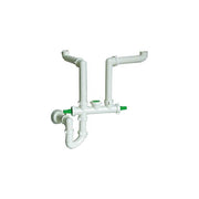 Sifone lavello compatto autopulente 2 vie 1