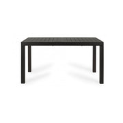 Tavolo da esterno allungabile in alluminio Antracite cm 140-210x77x h75