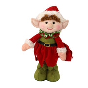 Red fabric elf cm28x7h30