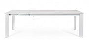 Tavolo allungabile Briva bianco grigio