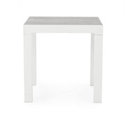Tavolino Kledi 50X50 Bianco Jx11