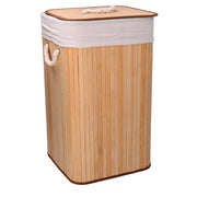 Cestone bambu' naturale cm35x35h60
