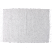 Tovaglietta Rettangolare basic 35x50 cm in cotone Grigio
