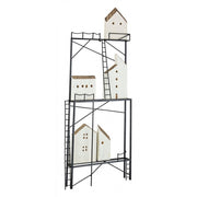 Decorazione parete in legno Housing