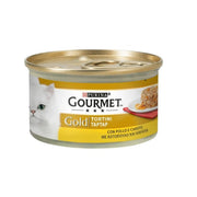 Gourmet Gold tortini con pollo e carote Purina 85 grammi
