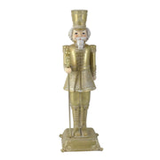 Soldatino resina oro cm10x10h31,5