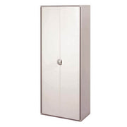 Armadio tuttopiani serie qbik in resina 2 ante + 3 ripiani