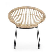 Poltrona rustica Cayes naturale