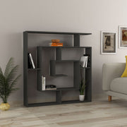 Libreria Labirent Antracite 5 Ripiani, 129x125x22 cm