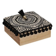 Ghirlanda metallo legno babbo natale led verde acqua cm24x3,5x40,5