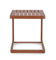 2x Tavolino Konnor 40X40 Terracotta