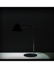 Lampada da tavolo LED Antares in metallo nero STS