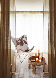 Poltrona metallo marrone Buffalo