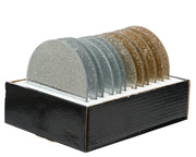 Sottobicchiere in vetro colorazione assortite ø10 cm