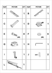 Ombrellone alluminio con palo laterale bianco 4x4 m
