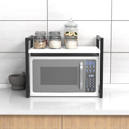 Scaffale Multiuso Singolo Ripiano Bianco 53x35x41h CM