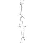 Luce filo trasparente bianco caldo alimentazione fissa 48 led 0,5xh480x1