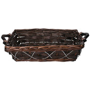 Manichino intrecciato ferro midollino yf-8323 cm. 31,5 x 21,5 h 78