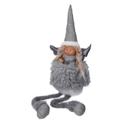 Angelo tessuto grigio seduto cm23x15h76