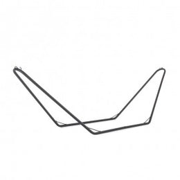 Supporto amaca in acciaio Antracite 300x80x h100 cm iperbriko