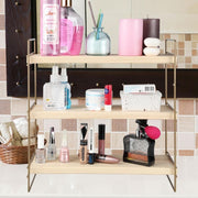 Scaffale Hobby 3 ripiani 40x13x40 bronzo ASZ1572