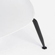 Sedia moderna Antigone bianco gesso