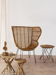 Tavolino in Legno Cm. 56 x 56