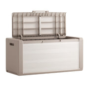 Cassapanca da giardino Beige GULLIVER 118x49x h55 cm