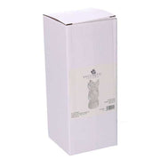 Festone vetro pallina bianco filo 27 pezzi cm65