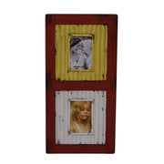 Multiple metal wall photo frame 2p cm29x2h59