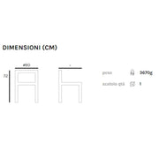 Tavolo rotondo in polipropilene per esterno Bianco BRAGA diametro 90x h72 cm