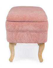 Panca Contenitore Rosa apribile portatutto